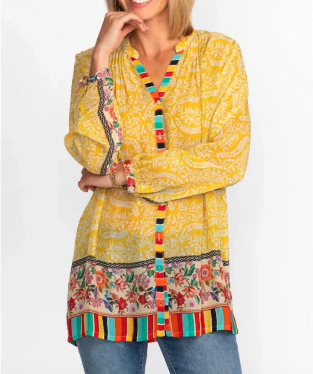 NEW JOHNNY WAS millamo blair tunic in multi